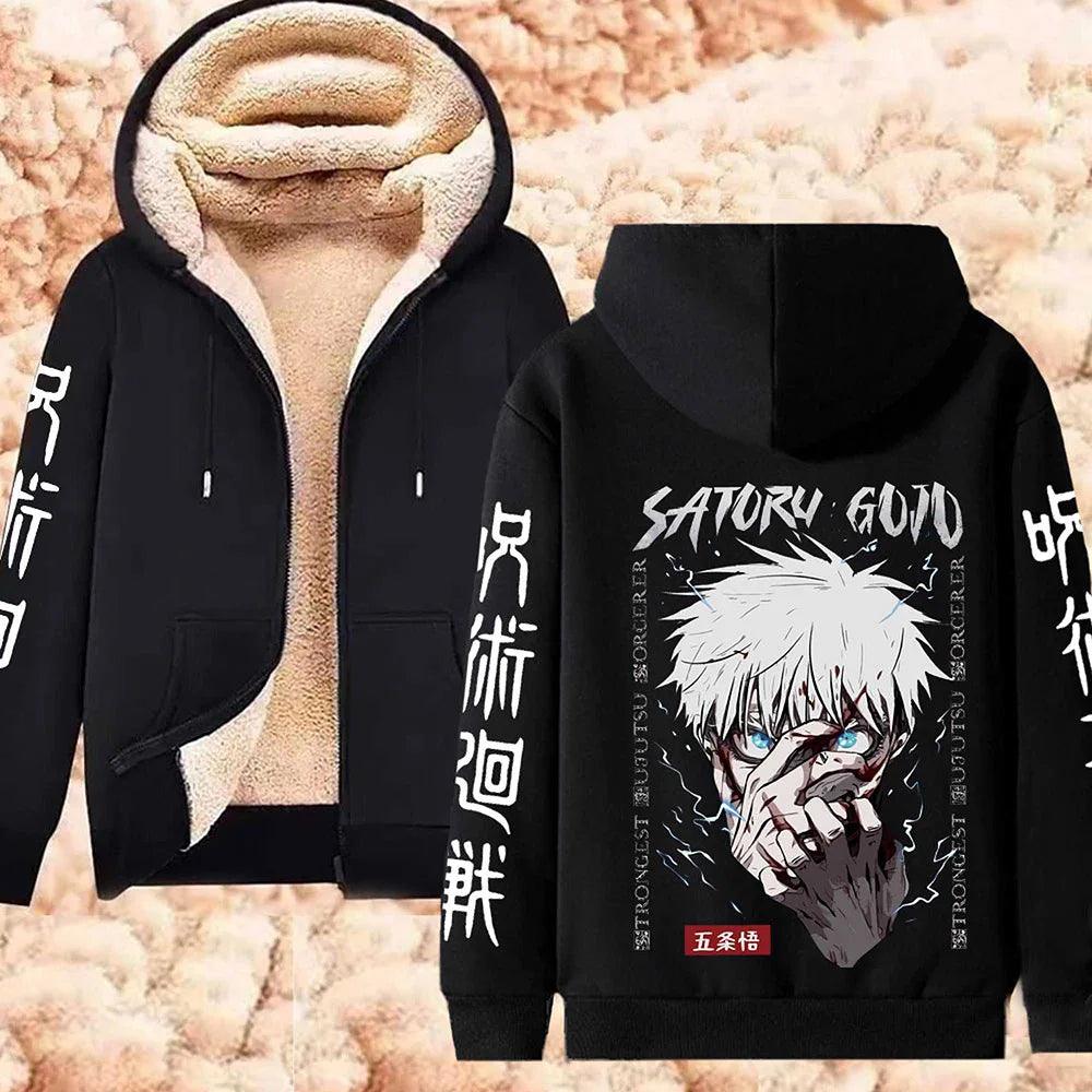 Jujutsu Kaisen Fleece Hoodie Jackets Collection (14 Styles) – AnimeGo Store