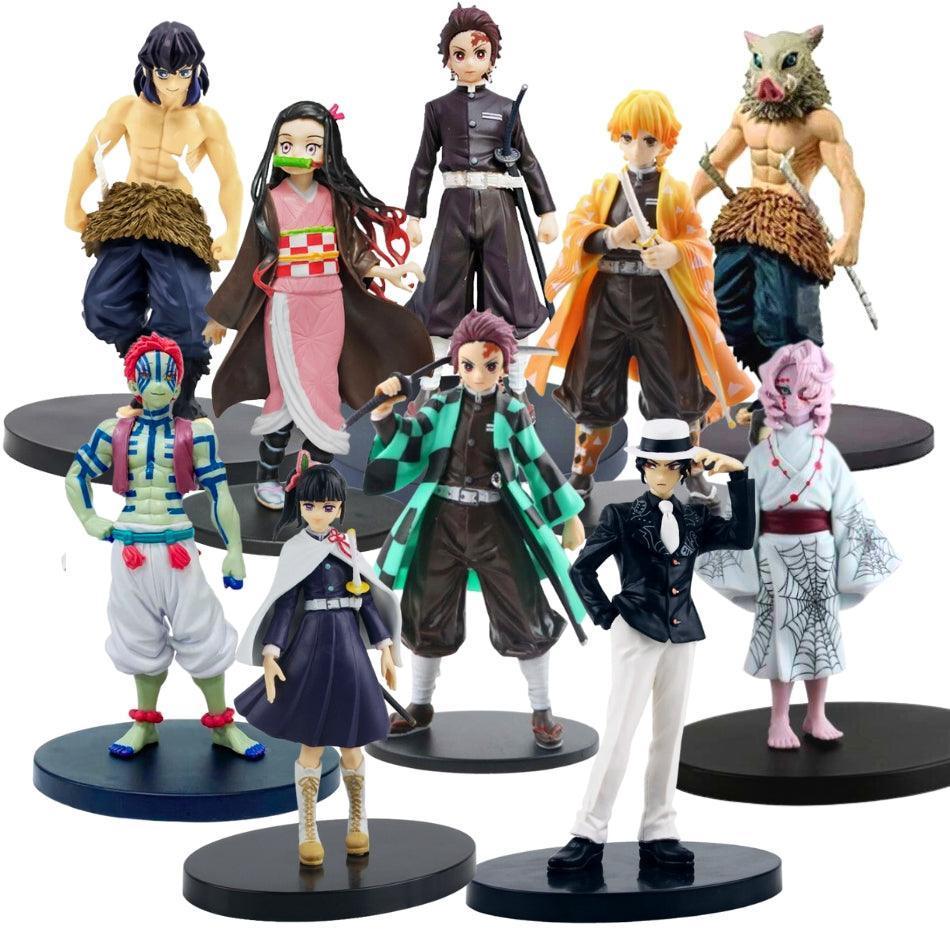 Demon Slayer Action Figures Premium Box Sets A (10 Characters 