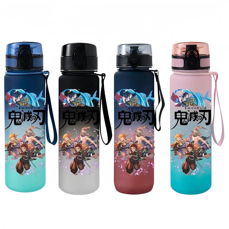 Demon Slayer 650ml Water Bottles (13 Styles / 4 Colors) - AnimeGo Store