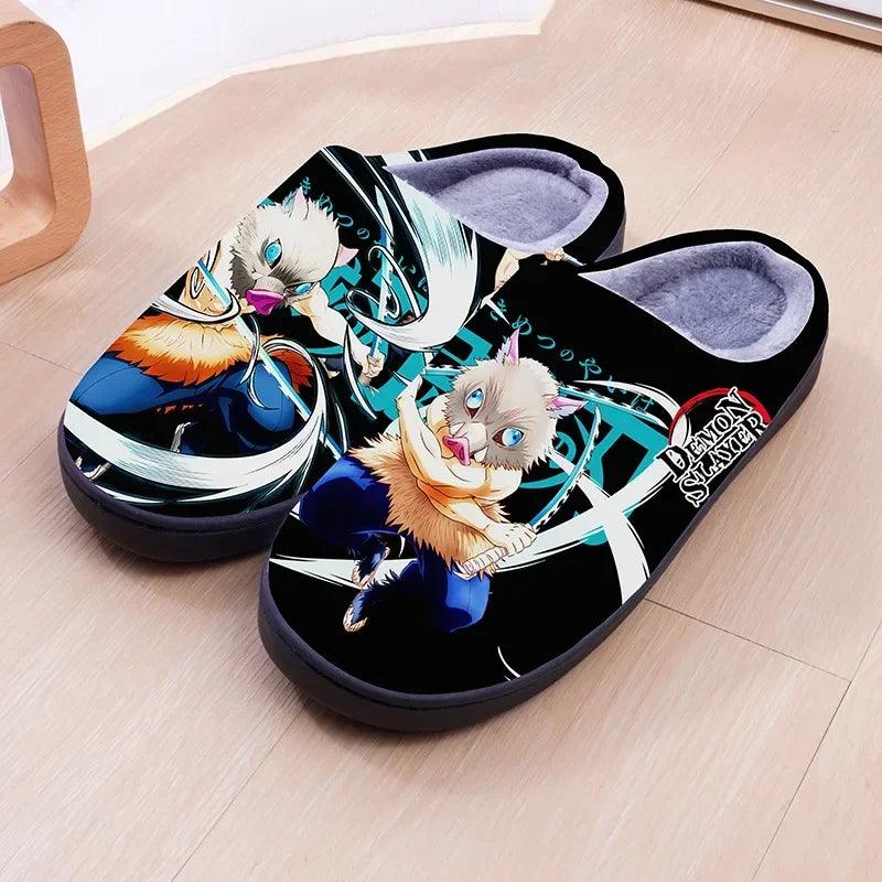 Demon Slayer Warm Slippers (9 Styles) - AnimeGo Store