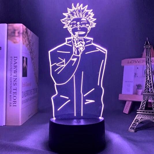 Jujutsu Kaisen 16-Color LED Touch + Remote Control Lamps (17 Styles) - AnimeGo Store
