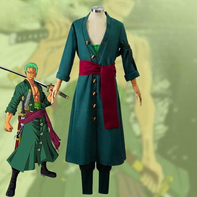 One Piece Roronoa Zoro Cosplay Costume - AnimeGo Store