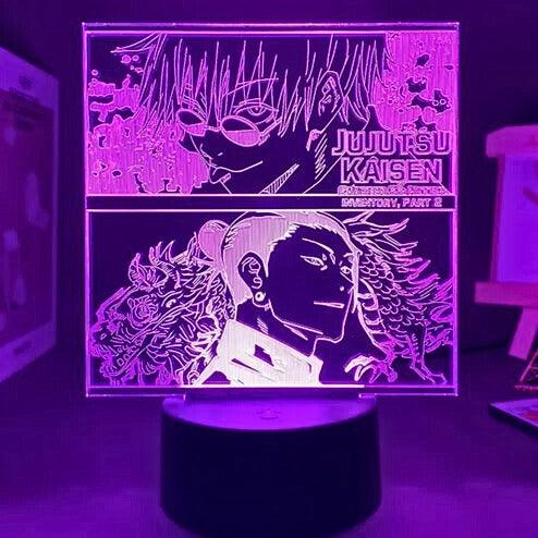 Jujutsu Kaisen 16-Color LED Touch + Remote Control Lamps (20 Styles) - AnimeGo Store