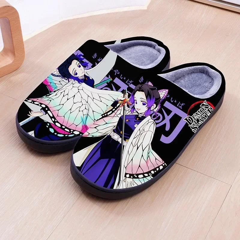 Demon Slayer Warm Slippers (9 Styles) - AnimeGo Store