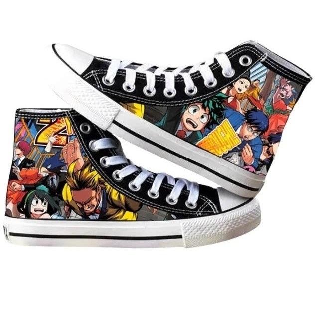 My Hero Academia High Top Canvas Shoes / Sneakers (7 Styles) - AnimeGo Store