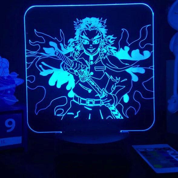 Demon Slayer 16-Color LED Touch + Remote Control Lamps (23 Styles) - AnimeGo Store