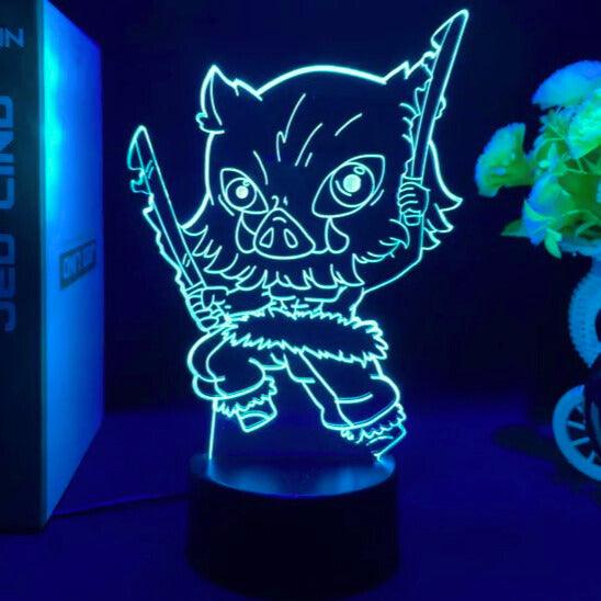 Demon Slayer 16-Color LED Touch + Remote Control Lamps (23 Styles) - AnimeGo Store