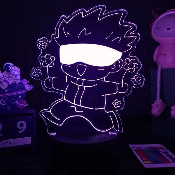 Jujutsu Kaisen 16-Color LED Touch + Remote Control Lamps (20 Styles) - AnimeGo Store