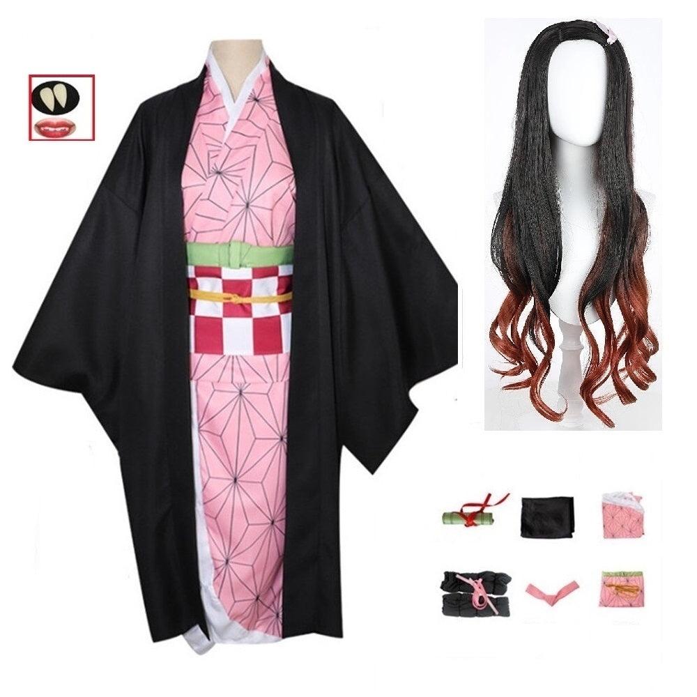 Demon Slayer Nezuko Kamado Cosplay Costume - AnimeGo Store