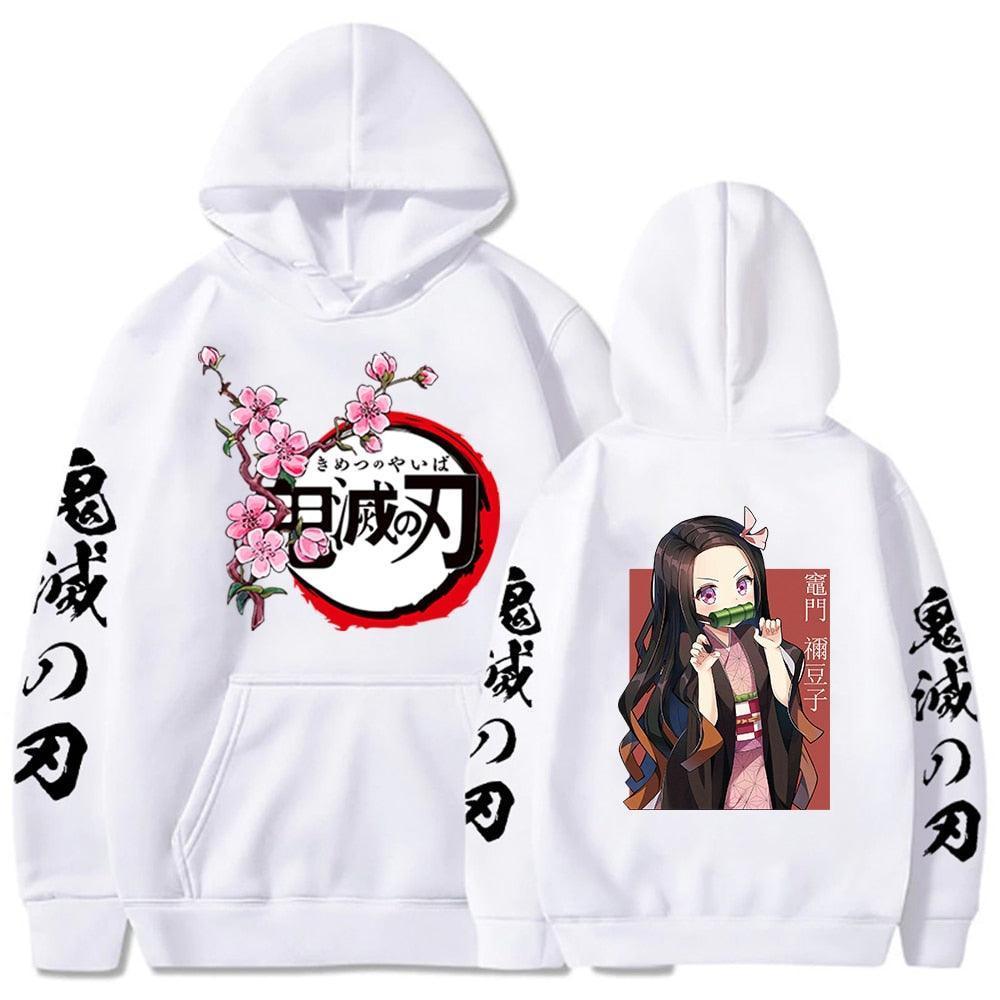 Demon Slayer Nezuko Kamado 2-Sided Hoodies (7 Colors) - AnimeGo Store