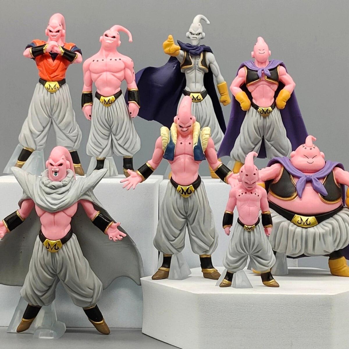 Dragon Ball Z 8-Piece Majin Buu All Forms Action Figures Set - AnimeGo Store