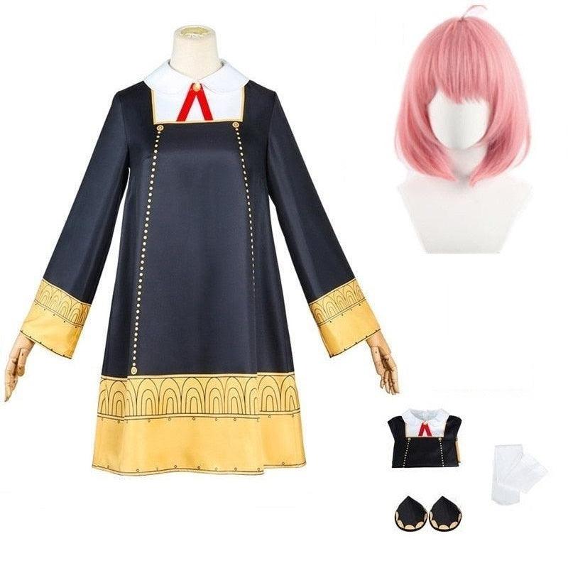 Spy x Family Anya Forger Cosplay Costume - AnimeGo Store