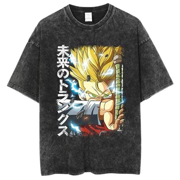 Dragon Ball Vintage Washed Cotton T-Shirts Series 2 (16 Styles) - AnimeGo Store