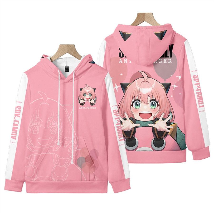 Spy x Family Anya Forger Hoodies (3 Styles / 5 Colors) - AnimeGo Store