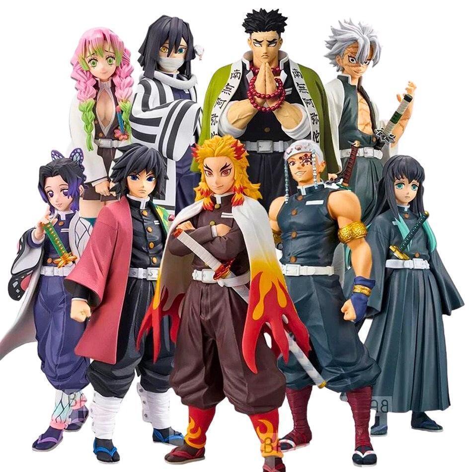 Demon Slayer Action Figures Premium Box Sets B (10 Characters ...