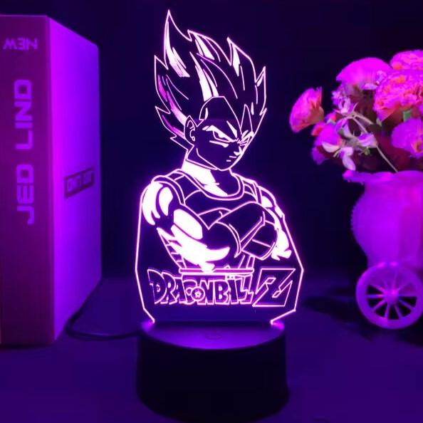 Dragon Ball 16-Color LED Touch + Remote Control Lamps (30 Styles) - AnimeGo Store