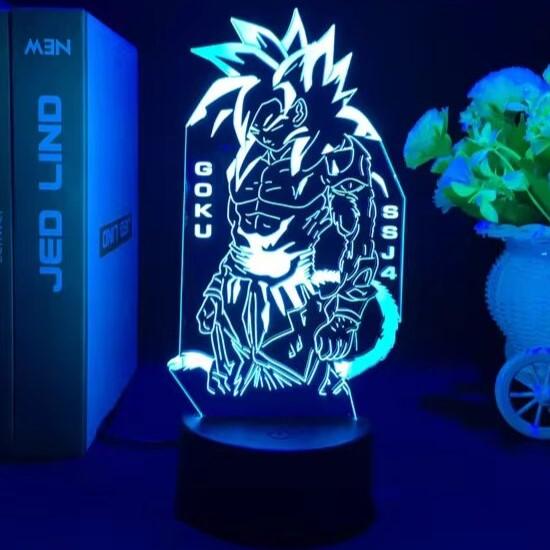 Dragon Ball 16-Color LED Touch + Remote Control Lamps (30 Styles) - AnimeGo Store