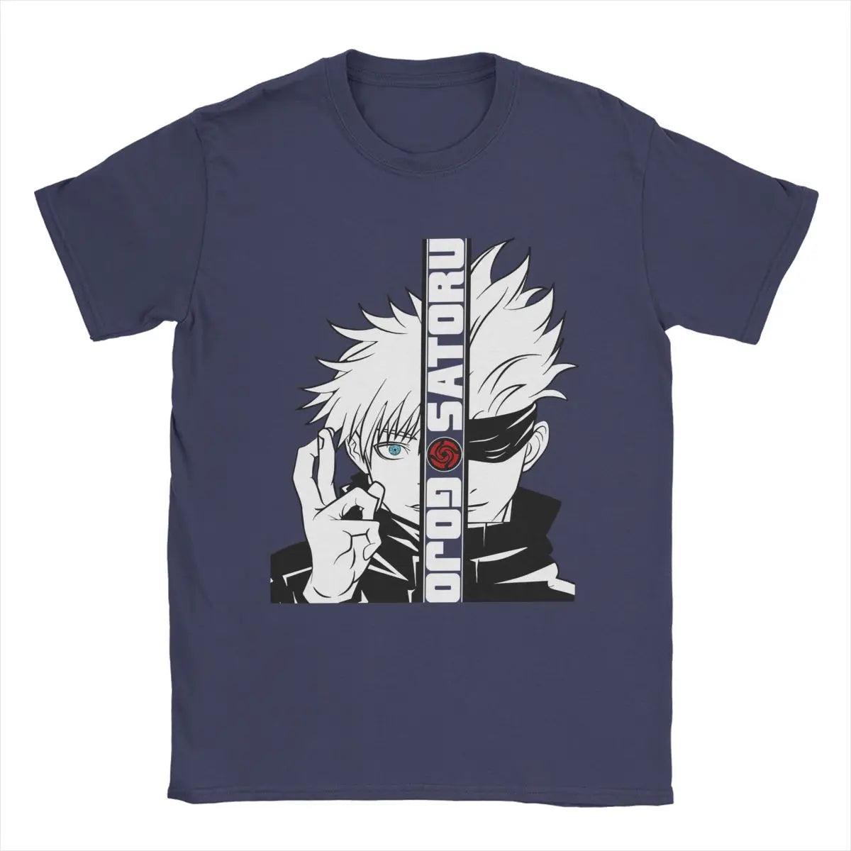 Jujutsu Kaisen Dual Satoru Gojo Cotton T-Shirts (7 Colors) - AnimeGo Store