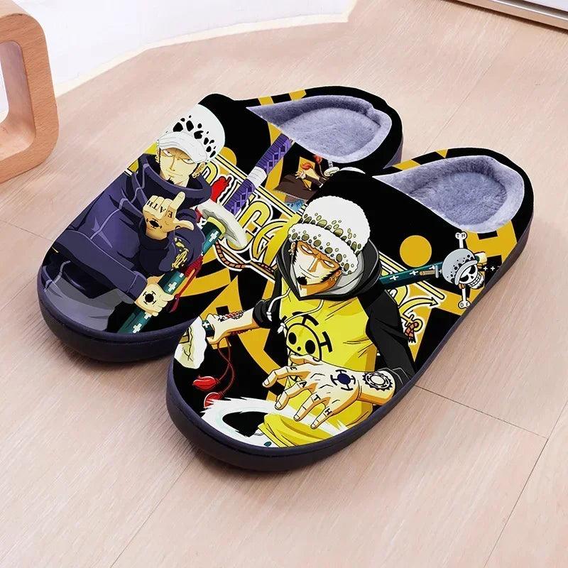 One Piece Warm Slippers (16 Styles) - AnimeGo Store