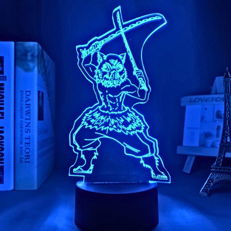 Demon Slayer 16-Color LED Touch + Remote Control Lamps (21 Styles)