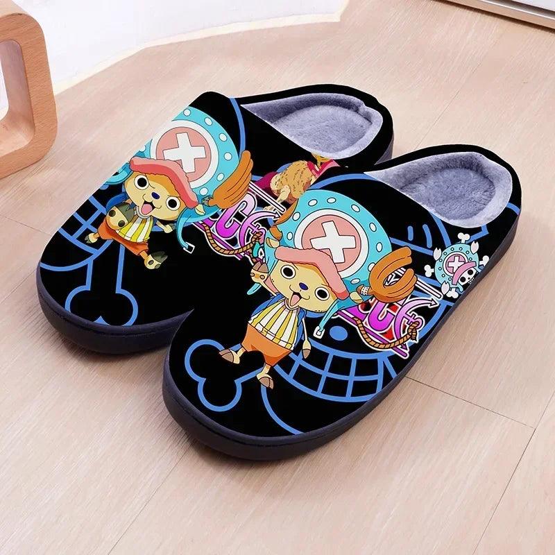 One Piece Warm Slippers (16 Styles) - AnimeGo Store