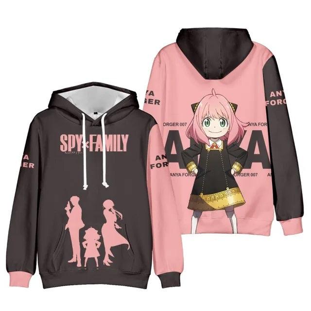 Spy x Family Anya Forger Hoodies (3 Styles / 5 Colors) - AnimeGo Store