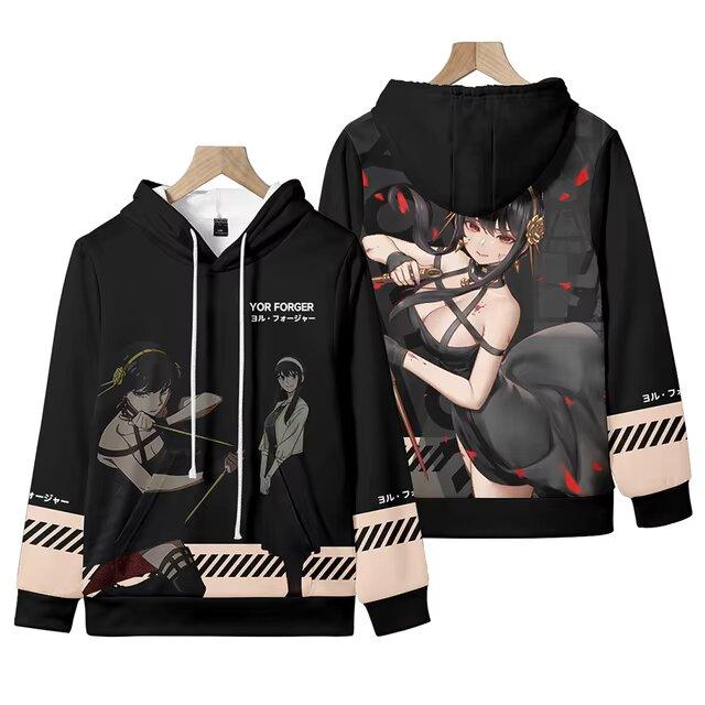 Spy x Family Yor Forger Hoodies (2 Colors) - AnimeGo Store