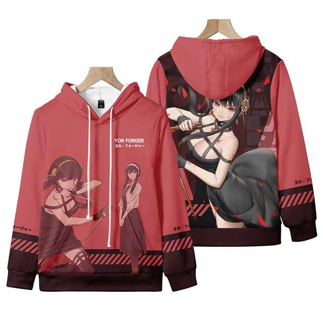 Spy x Family Yor Forger Hoodies (2 Colors) - AnimeGo Store