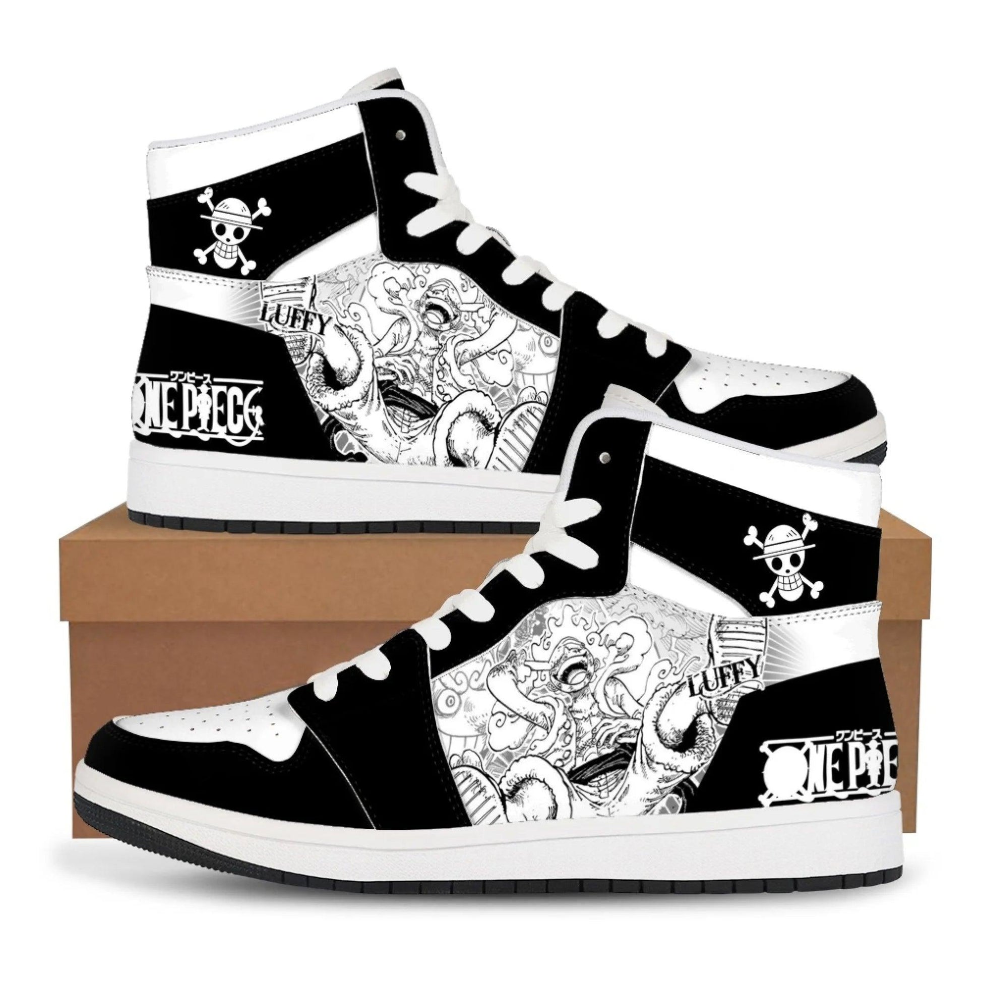 One Piece Custom Sneakers / Basketball Shoes (7 Styles) - AnimeGo Store