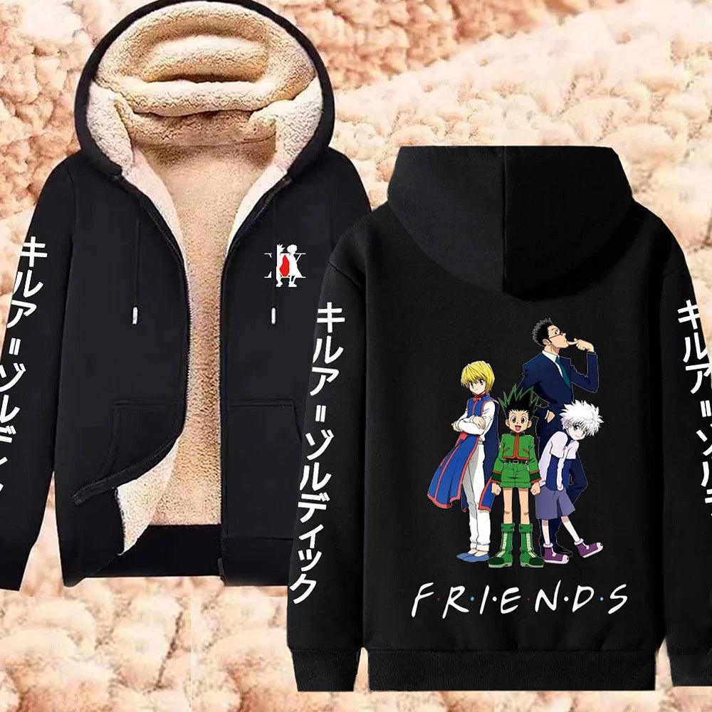 Hunter x Hunter Fleece Hoodie Jackets Collection (14 Styles) - AnimeGo Store