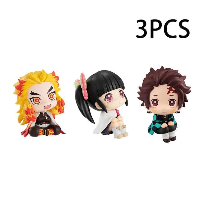 Demon Slayer Mini Chibi Figures (6 Characters) - AnimeGo Store