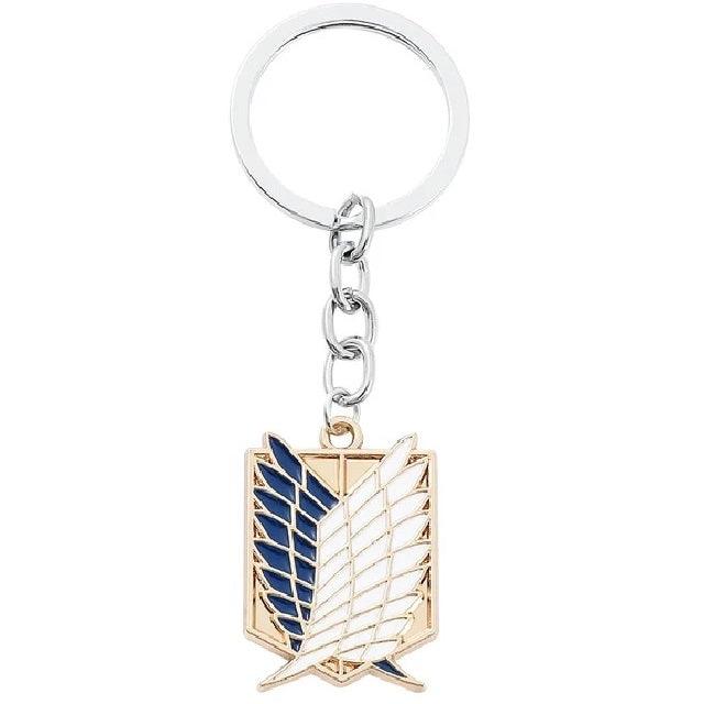 Attack On Titan Survey Corps Wings of Freedom Keychains (4 Colors) - AnimeGo Store