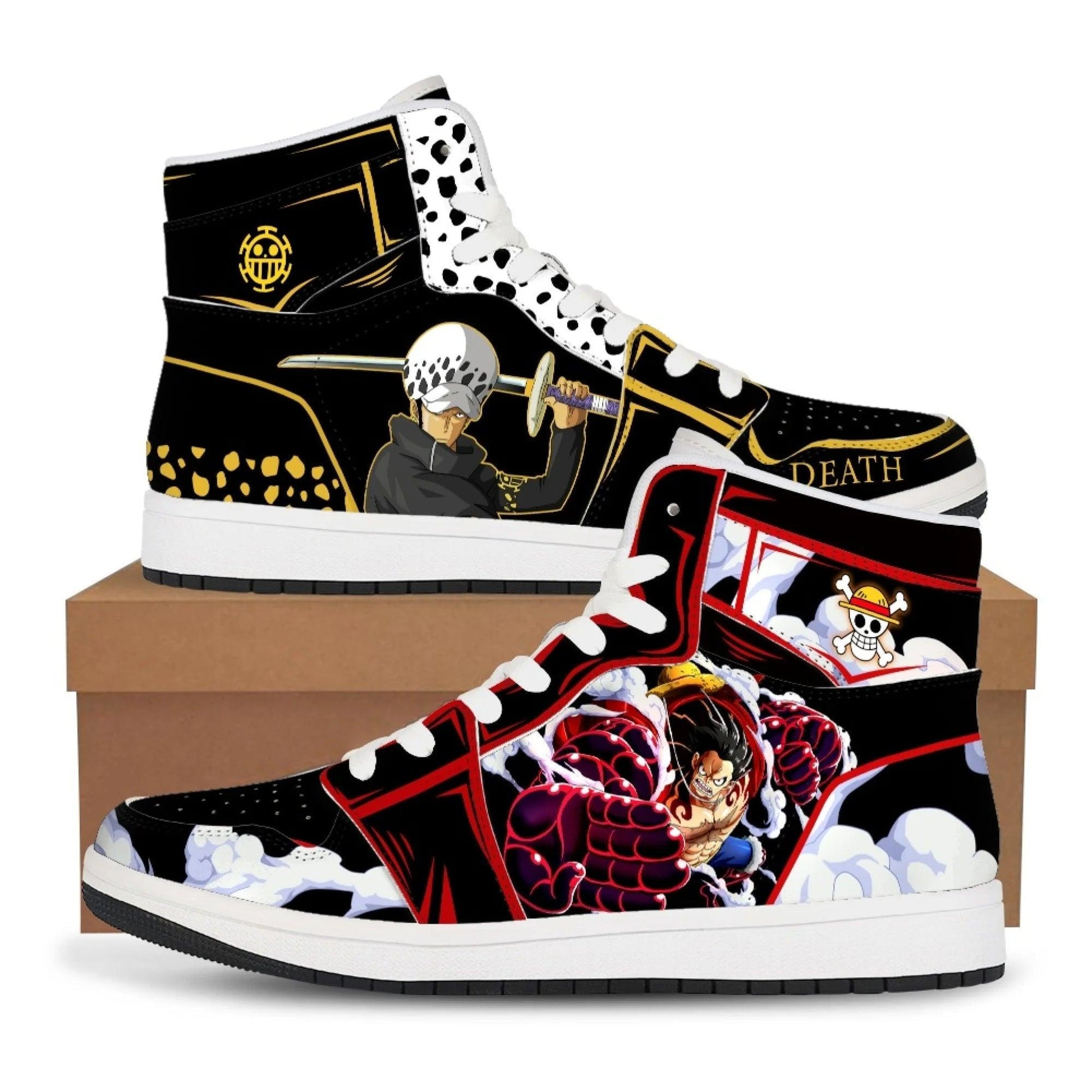 One Piece Custom Sneakers / Basketball Shoes (7 Styles) - AnimeGo Store