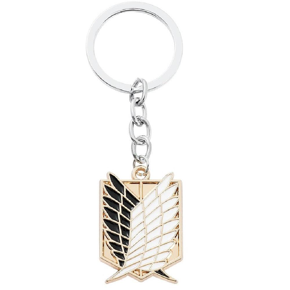 Attack On Titan Survey Corps Wings of Freedom Keychains (4 Colors) - AnimeGo Store