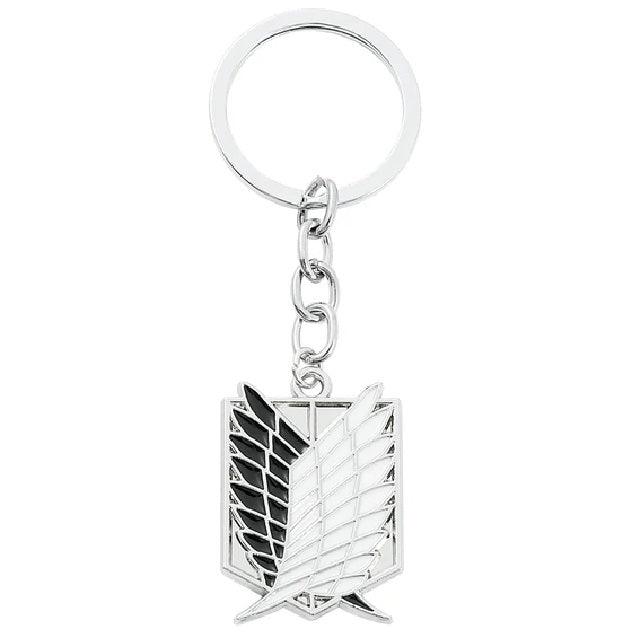 Attack On Titan Survey Corps Wings of Freedom Keychains (4 Colors) - AnimeGo Store