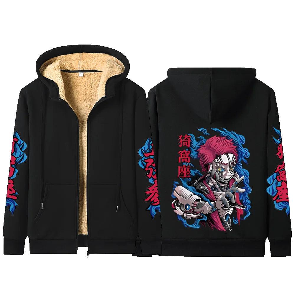 Demon Slayer Fleece Hoodie Jackets Collection (8 Styles) - AnimeGo Store