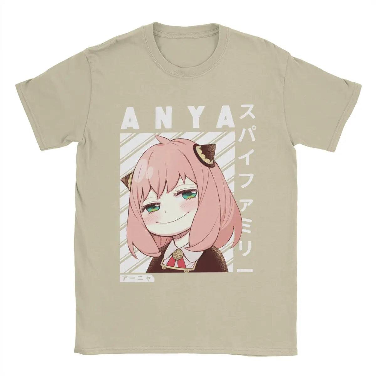 Spy x Family Anya Forger Cotton T-Shirts (9 Colors) - AnimeGo Store