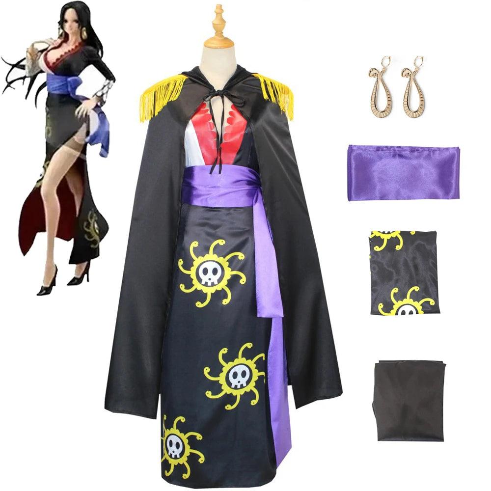 One Piece Boa Hancock Cosplay Costume - AnimeGo Store