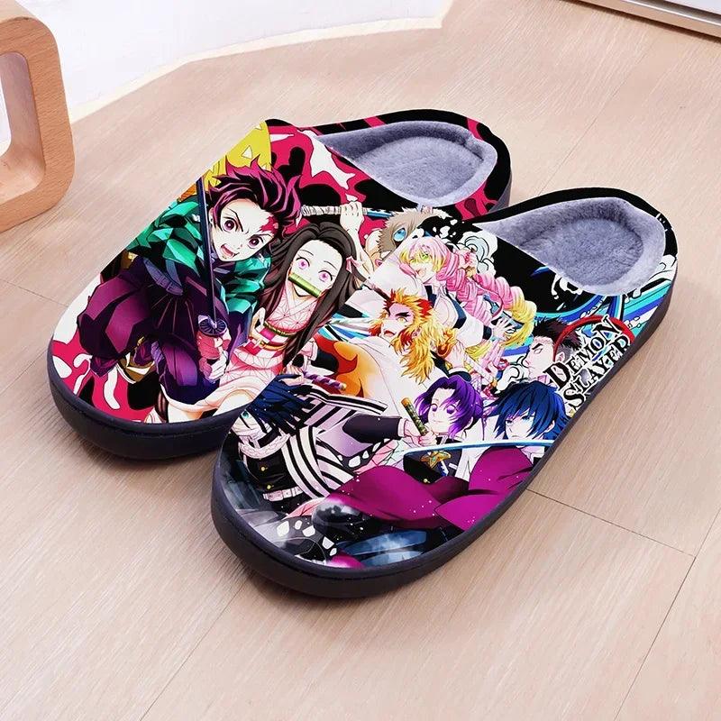 Demon Slayer Warm Slippers (9 Styles) - AnimeGo Store