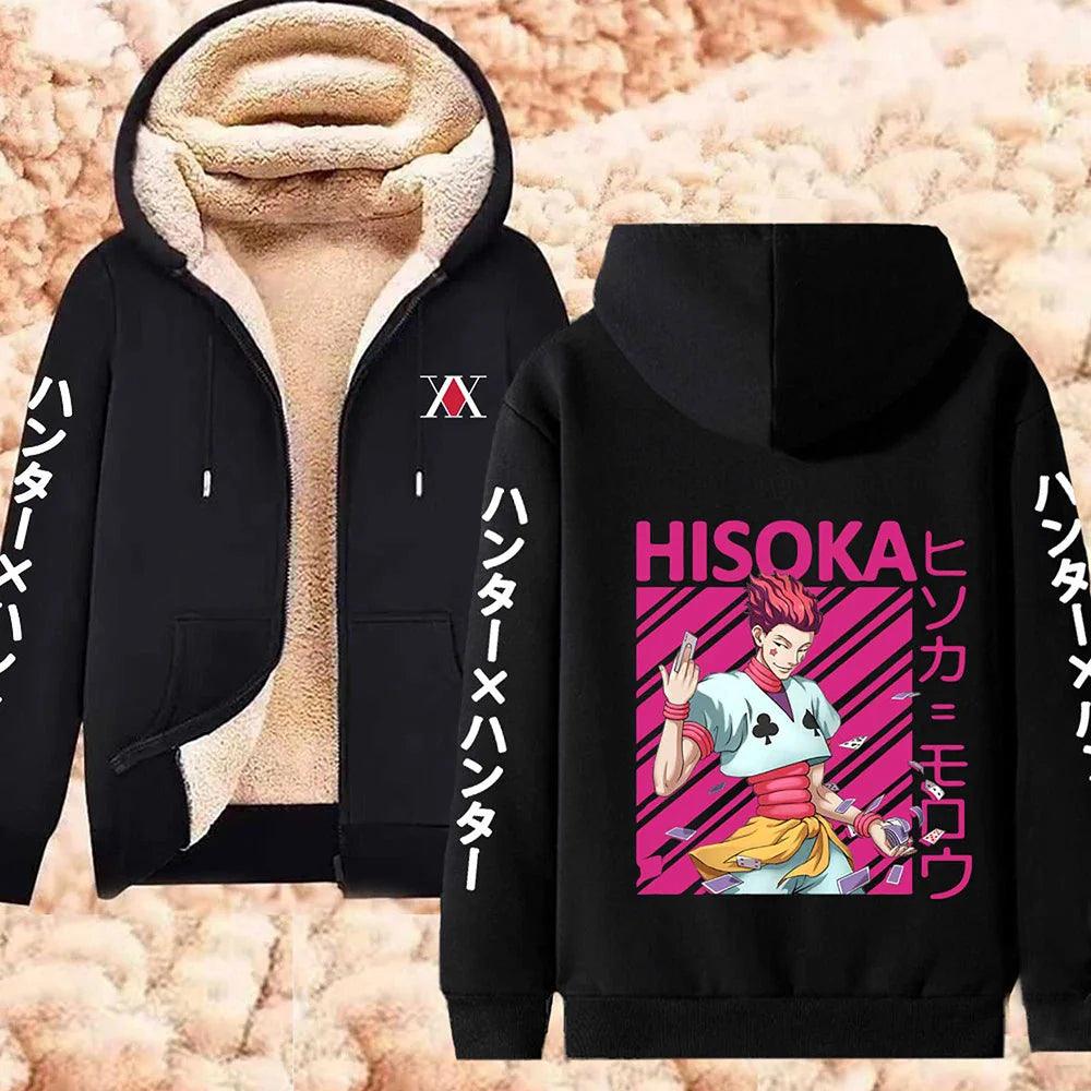 Hunter x Hunter Fleece Hoodie Jackets Collection (14 Styles) - AnimeGo Store