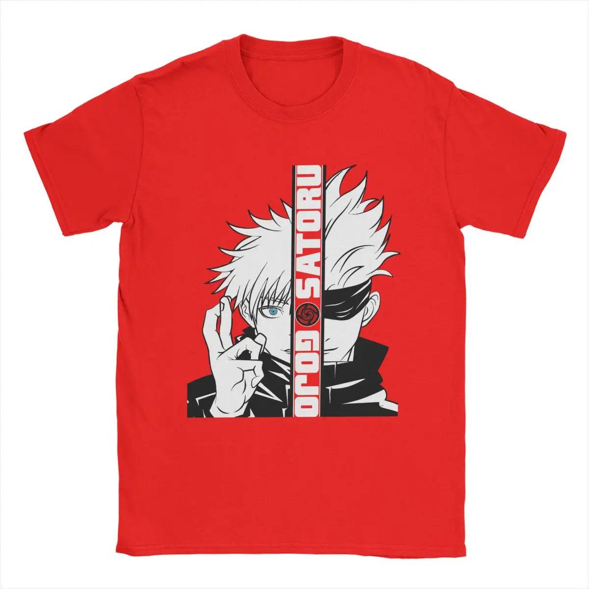 Jujutsu Kaisen Dual Satoru Gojo Cotton T-Shirts (7 Colors) - AnimeGo Store