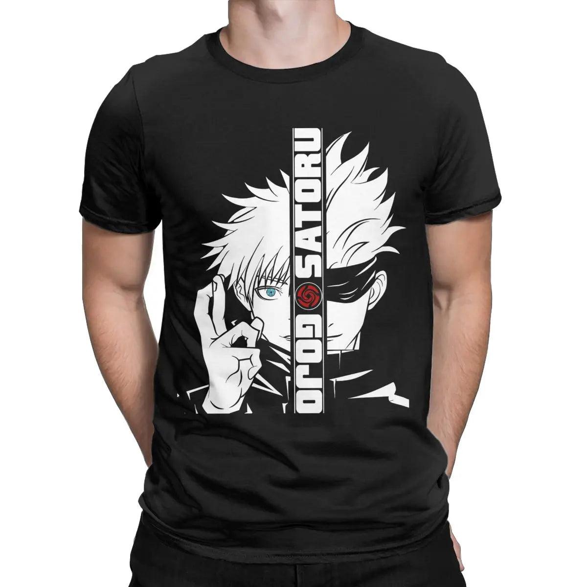 Jujutsu Kaisen Dual Satoru Gojo Cotton T-Shirts (7 Colors) - AnimeGo Store