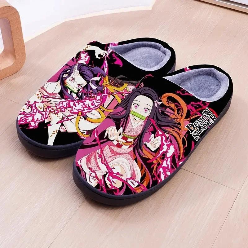 Demon Slayer Warm Slippers (9 Styles) - AnimeGo Store