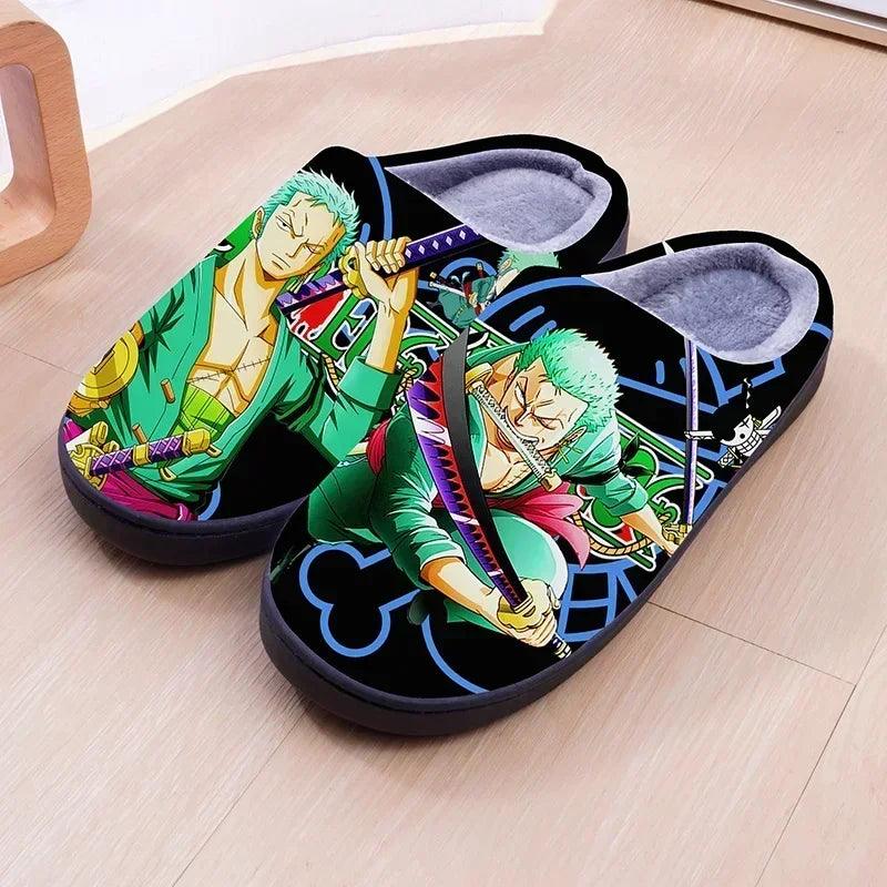 One Piece Warm Slippers (16 Styles) - AnimeGo Store