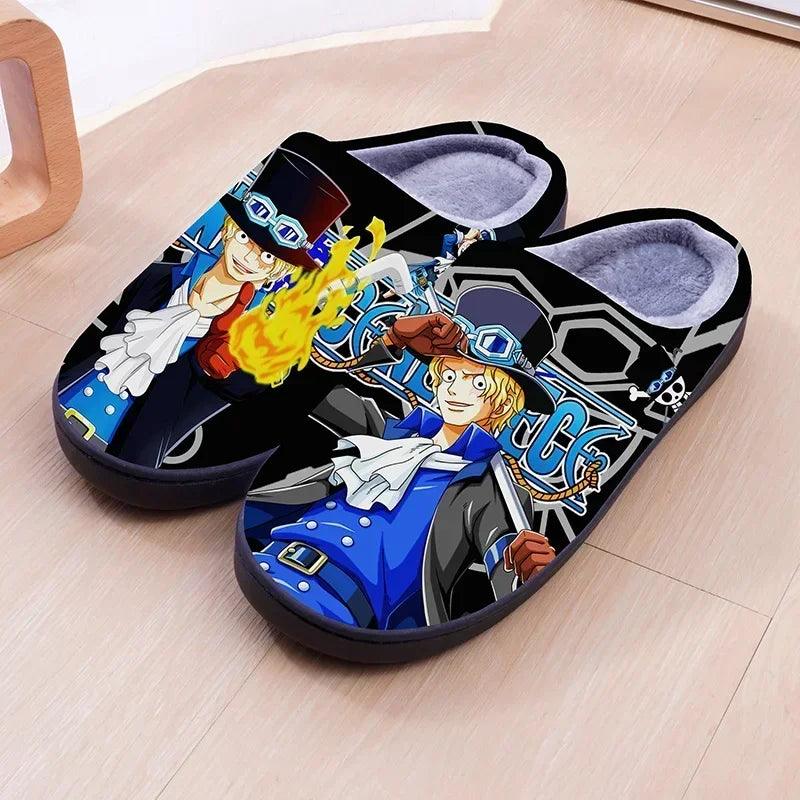 One Piece Warm Slippers (16 Styles) - AnimeGo Store