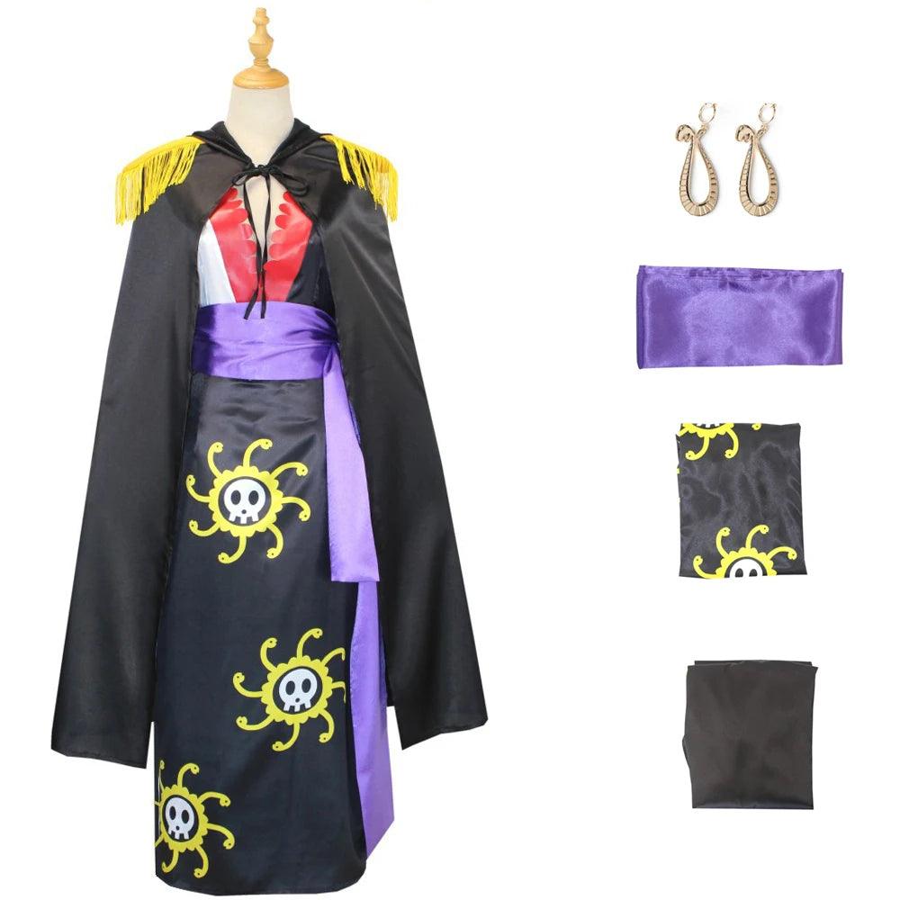 One Piece Boa Hancock Cosplay Costume - AnimeGo Store