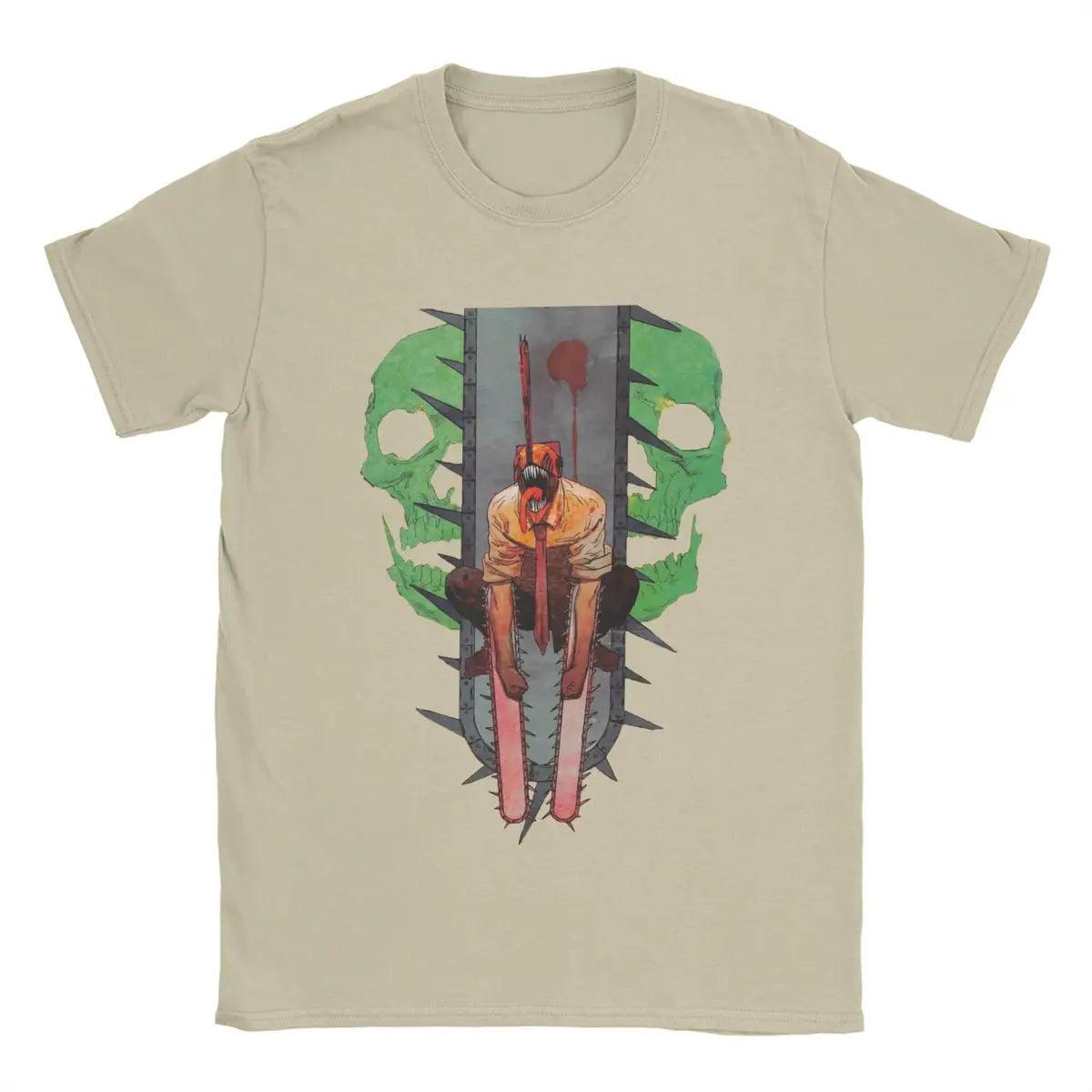 Chainsaw Man Denji Cotton T-Shirts (8 Colors) - AnimeGo Store