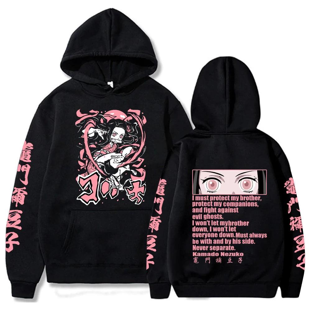 Demon Slayer Inner Monologue 2-Sided Hoodies (8 Styles) - AnimeGo Store