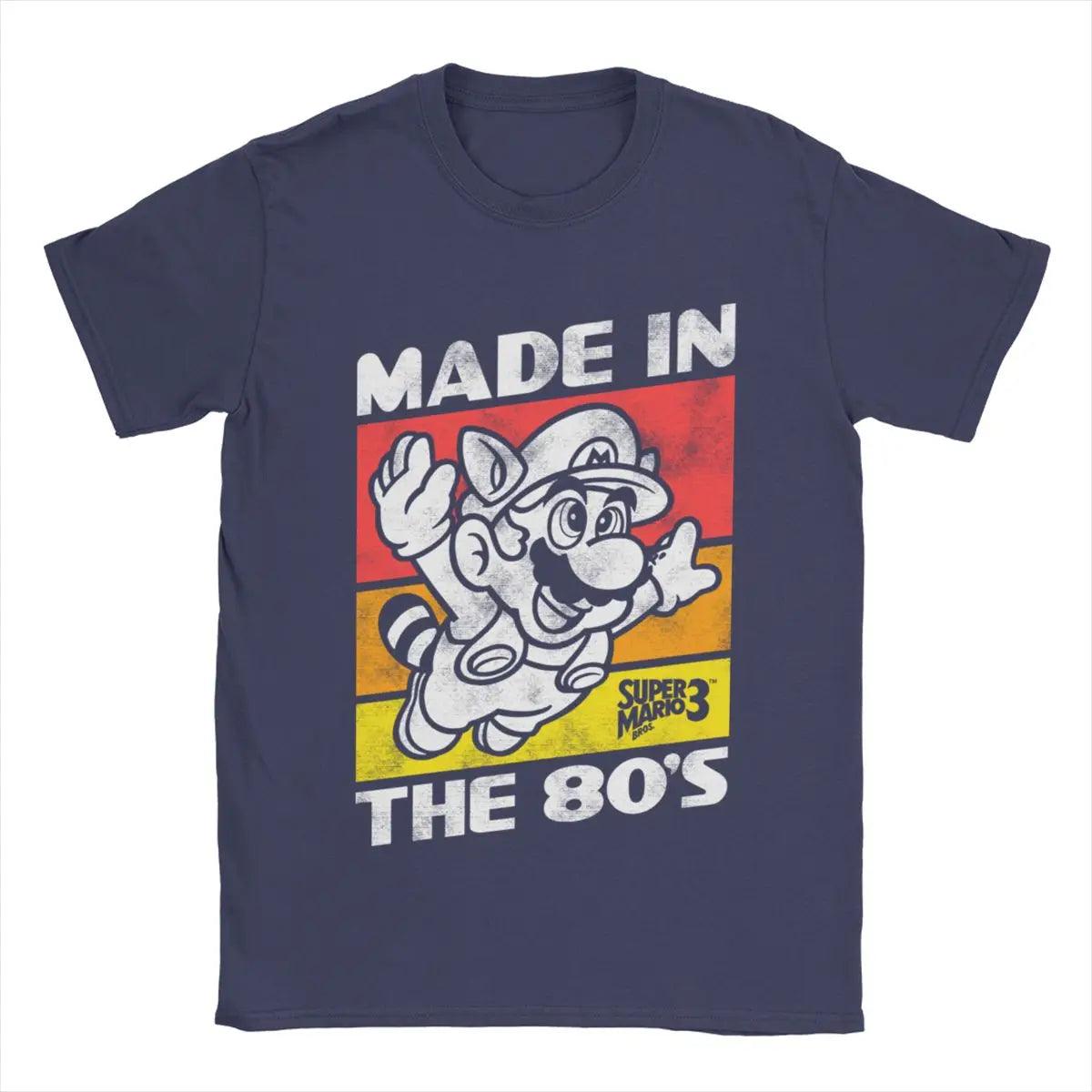 Super Mario Made in the 80s T-Shirts (6 Colors) - AnimeGo Store