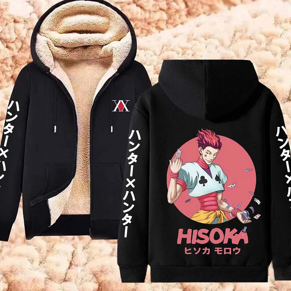 Hunter x Hunter Fleece Hoodie Jackets Collection (14 Styles) - AnimeGo Store